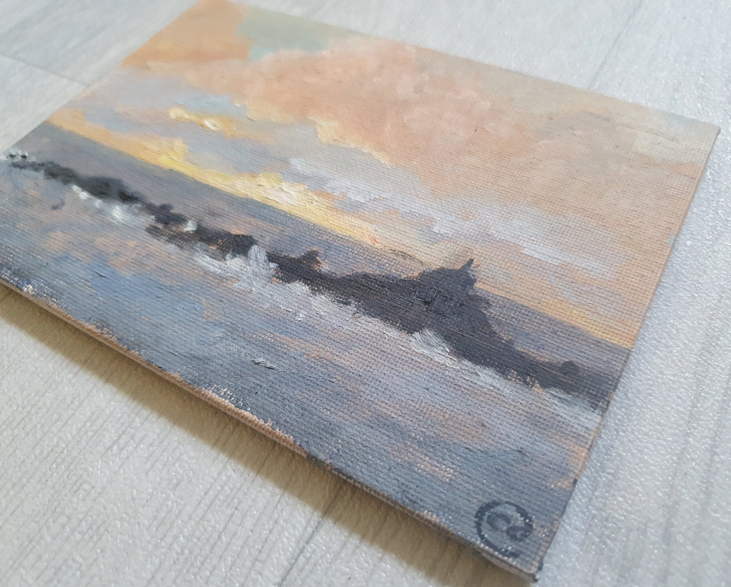 Sunrise over St Clement’s Island #1 – Mousehole