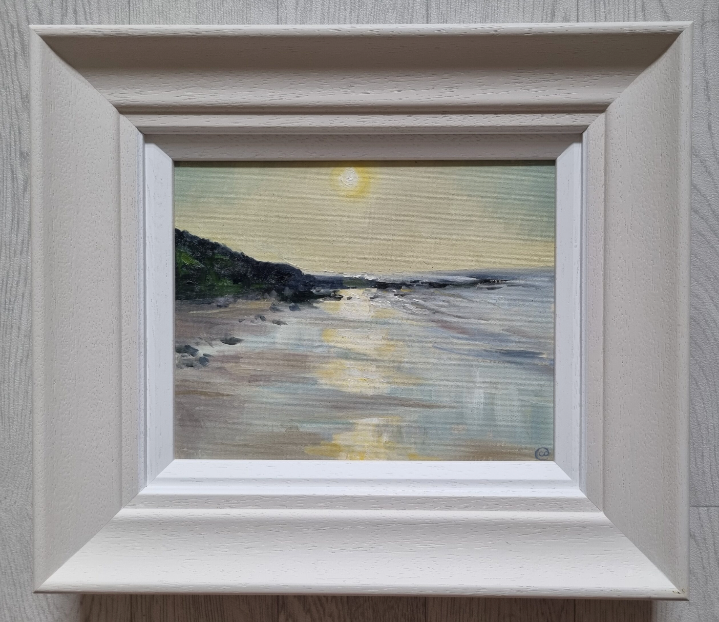 Morning Reflections at Whitecliff