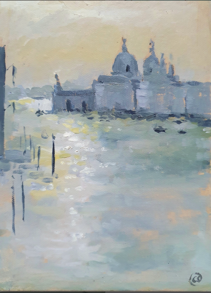Venice – Sunrise from the Academia Bridge