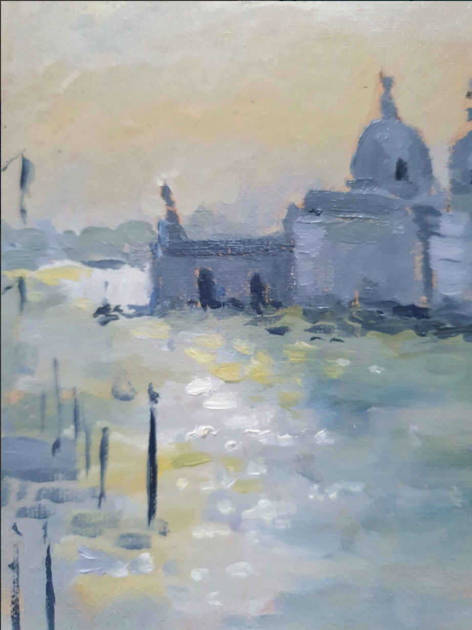 Venice – Sunrise from the Academia Bridge